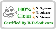 100% clean software