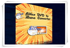 Avex DVD to Zune Converter