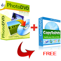 Buy PhotoDVD and get CopyToDVD FREE!